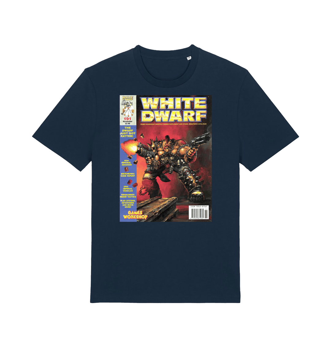 French Navy Printed T-shirt Front